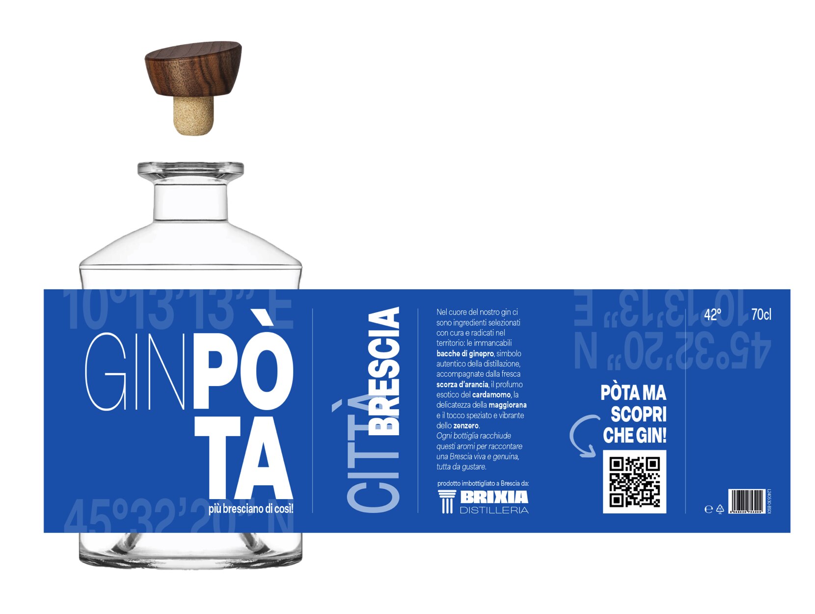 Pota Gin Piero Dry Gin
