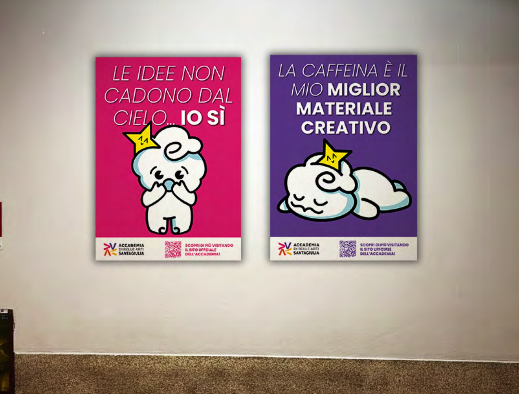 Mascotte Cloud Accademia Santa Giulia